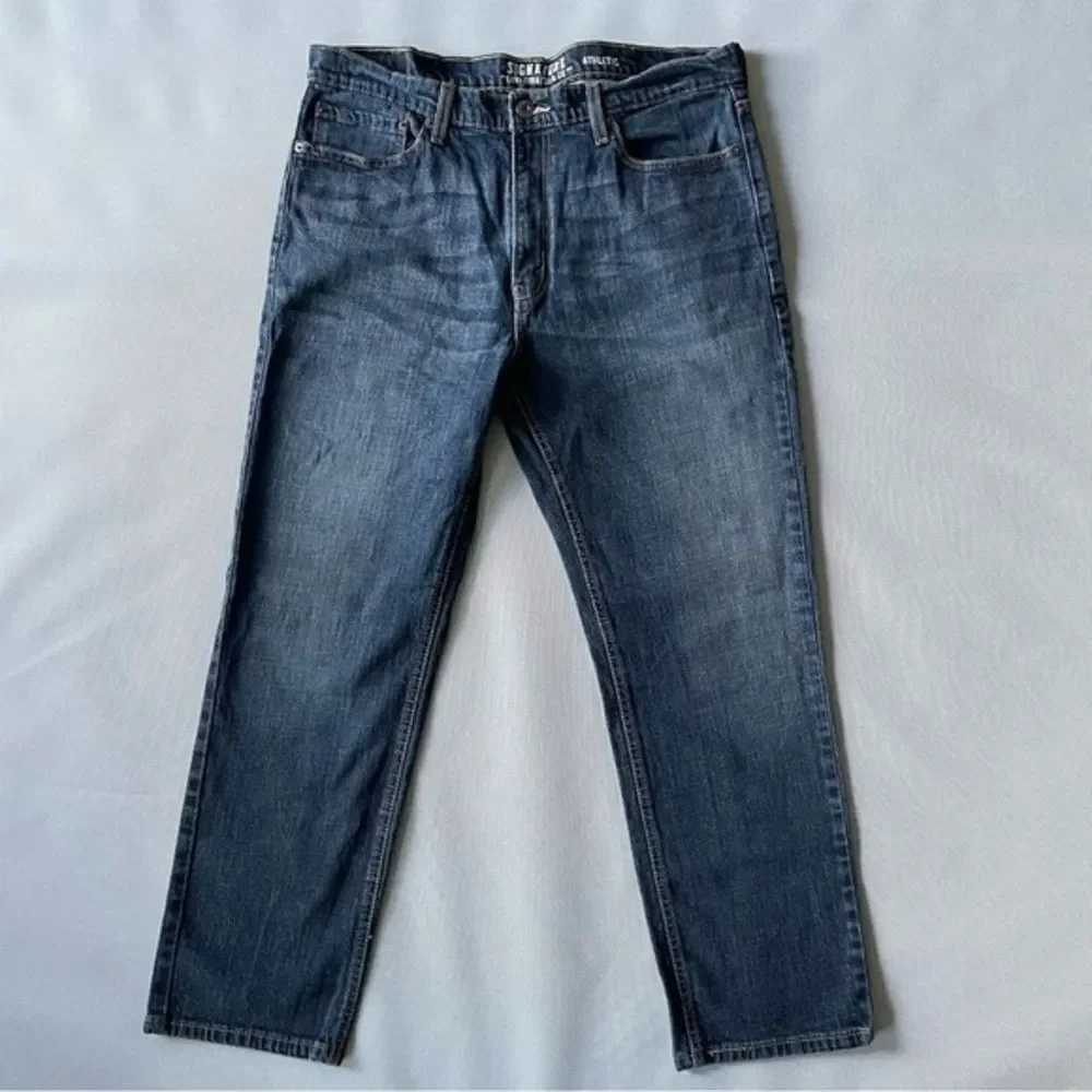 Levi Strauss Signature Athletic Fit Denim Jeans Men’s Size 38x32